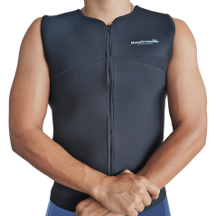 CHALECO DE HOMBRE NEGRO