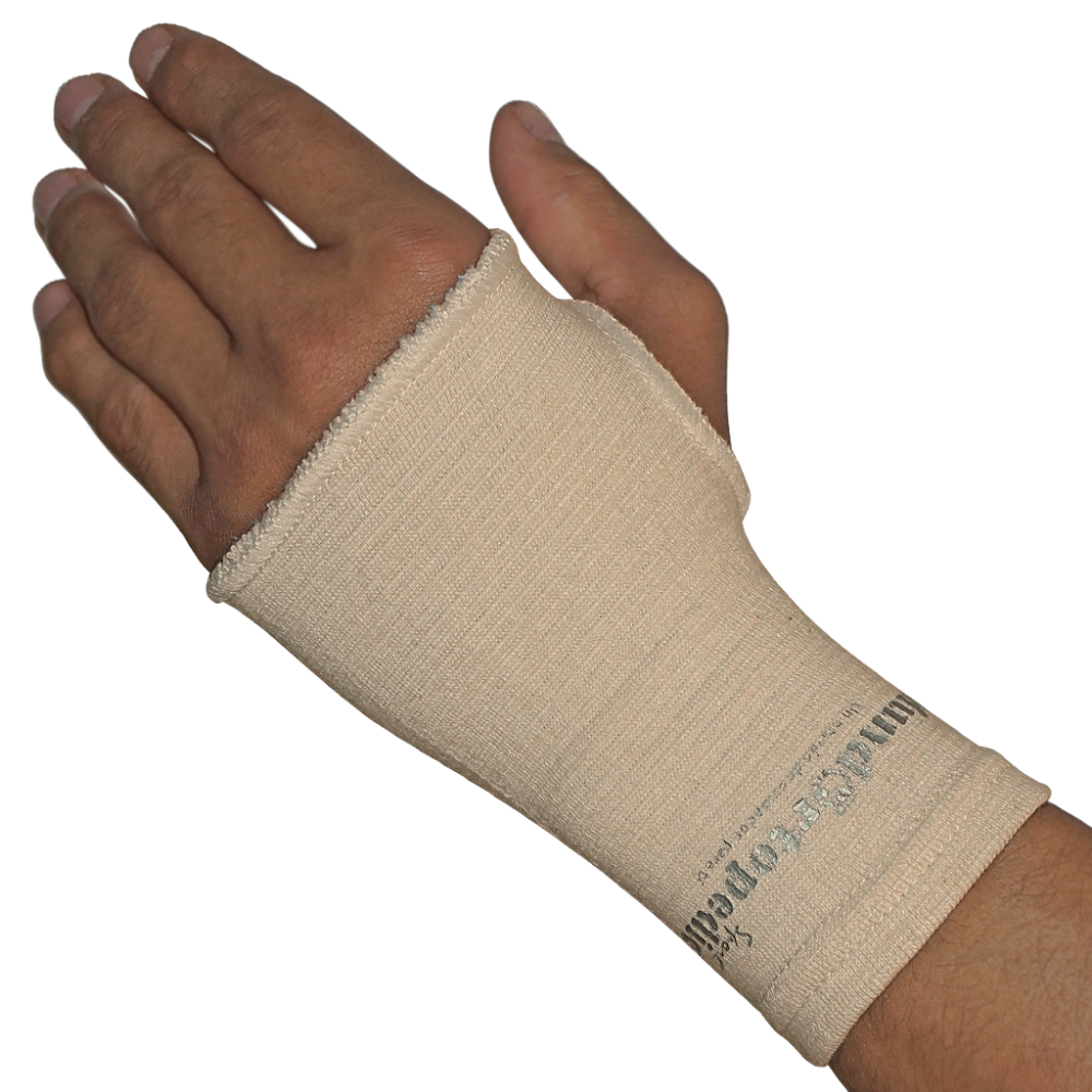 MUÑEQUERA C/PALMA ALGODON+ELASTANO